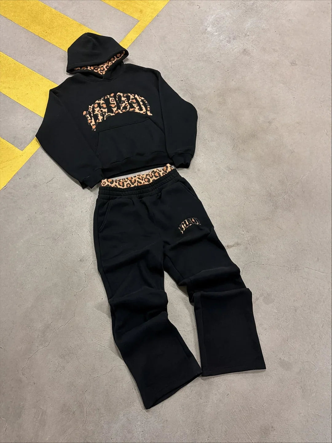 "Leopard Reign" Track Pants