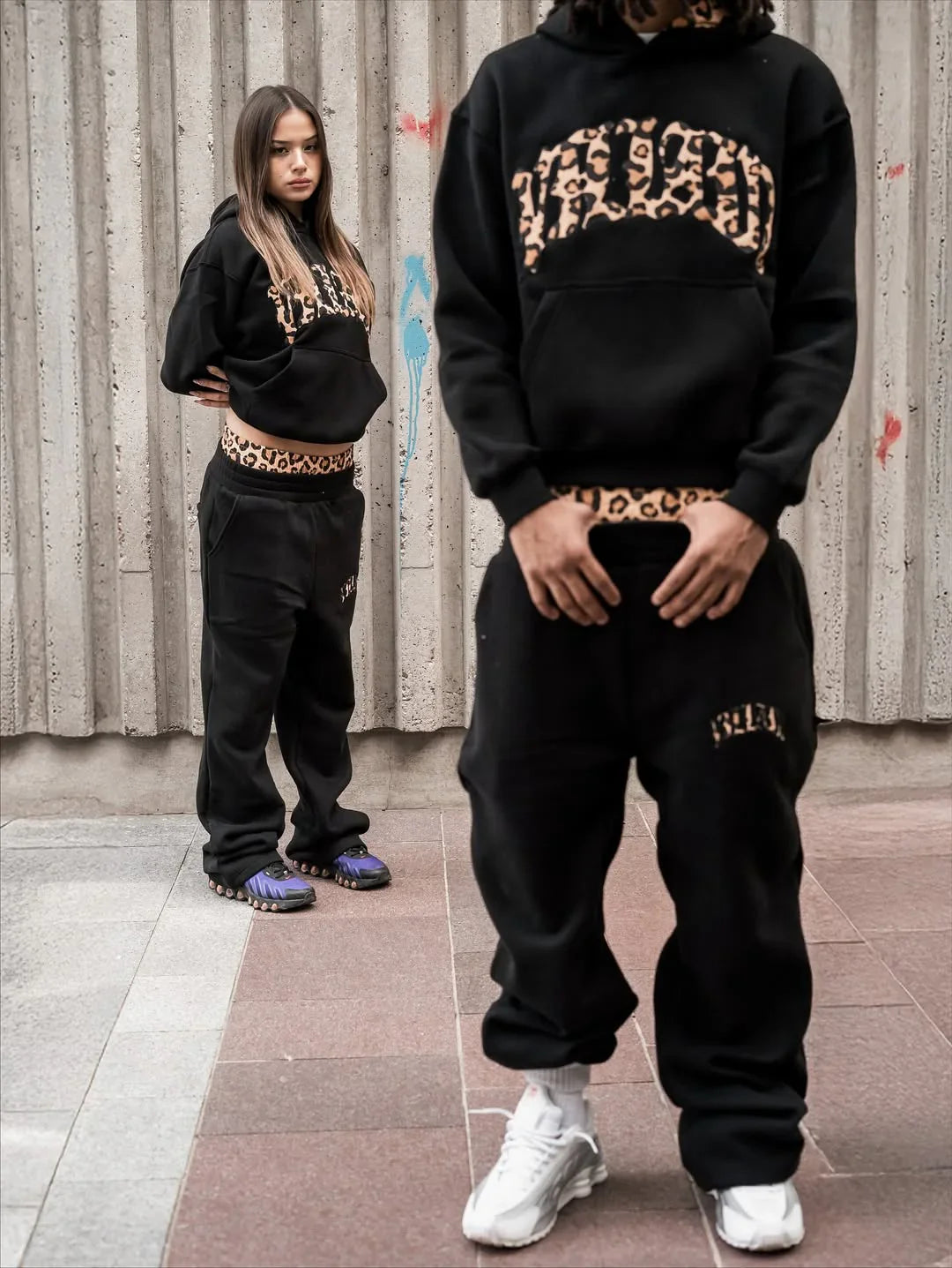 "Leopard Reign" Track Pants